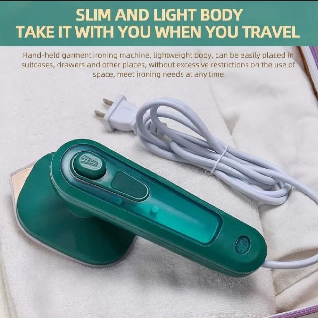 Portable Mini Steam Iron - Wet & Dry Ironing