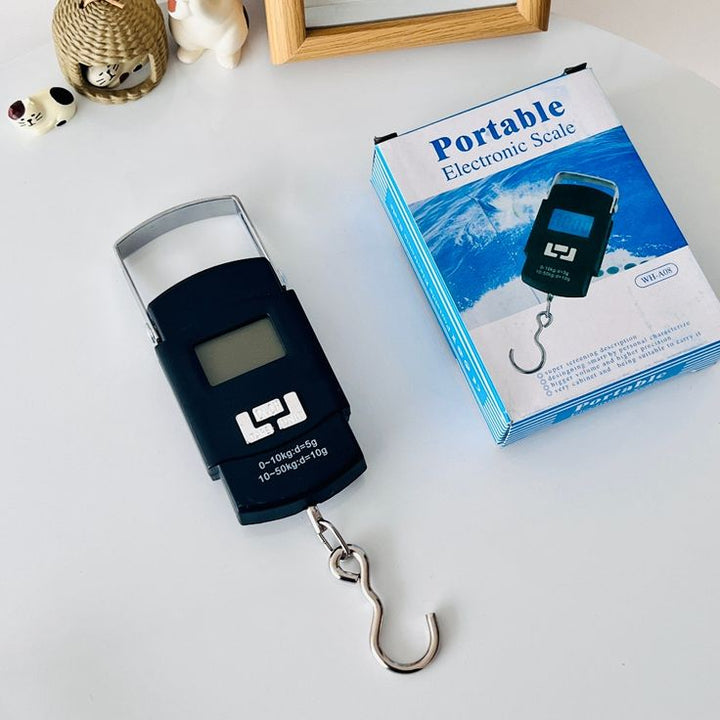 Portable Electronic Scale – Upto 50kg Digital Hanging Luggage Scale