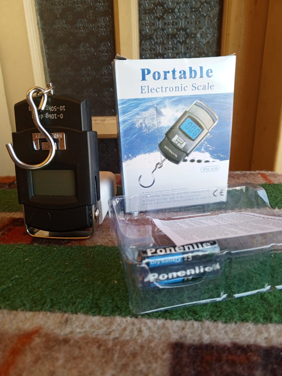Portable Electronic Scale – Upto 50kg Digital Hanging Luggage Scale