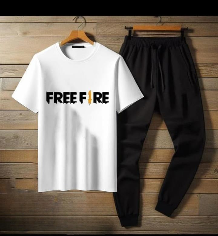 Premium Men’s Tracksuit FreeFire Print – Comfortable Sportswear
