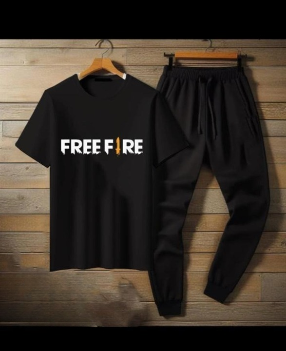 Premium Men’s Tracksuit FreeFire Print – Comfortable Sportswear