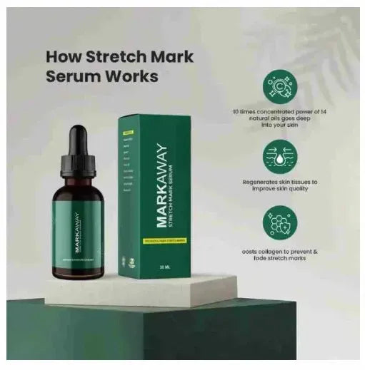 Markaway Stretch Mark Serum | Advanced  Hydrating Repairing Formula 30ml