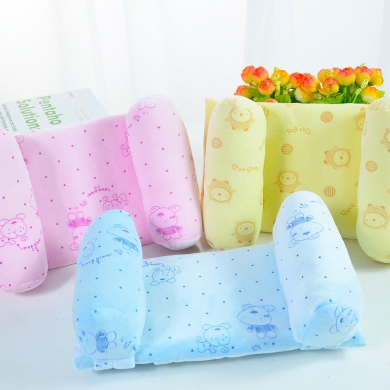 Adjustable Baby Sleeping Support Pillow Anti Roll Cushion And Neck Protection