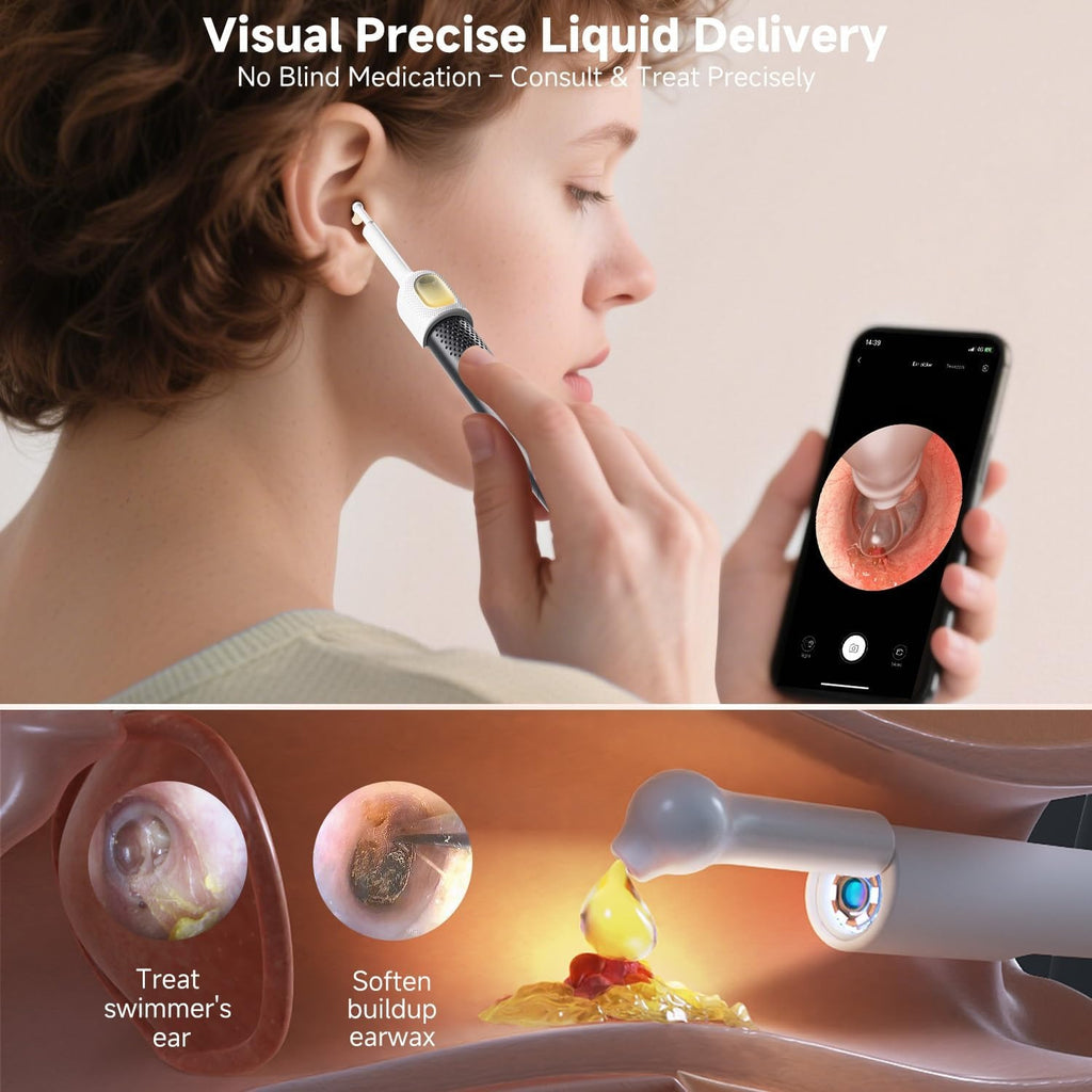 Ear Wax Removal Tool Kit With LED Camera