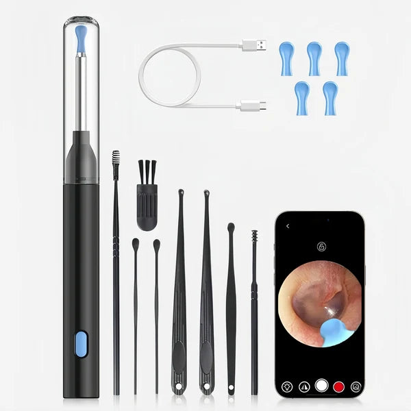 Ear Wax Removal Tool Kit With LED Camera
