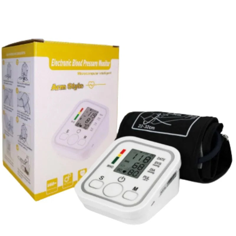 Digital Blood Pressure Monitor |  Automatic BP Machine with Large LCD Display