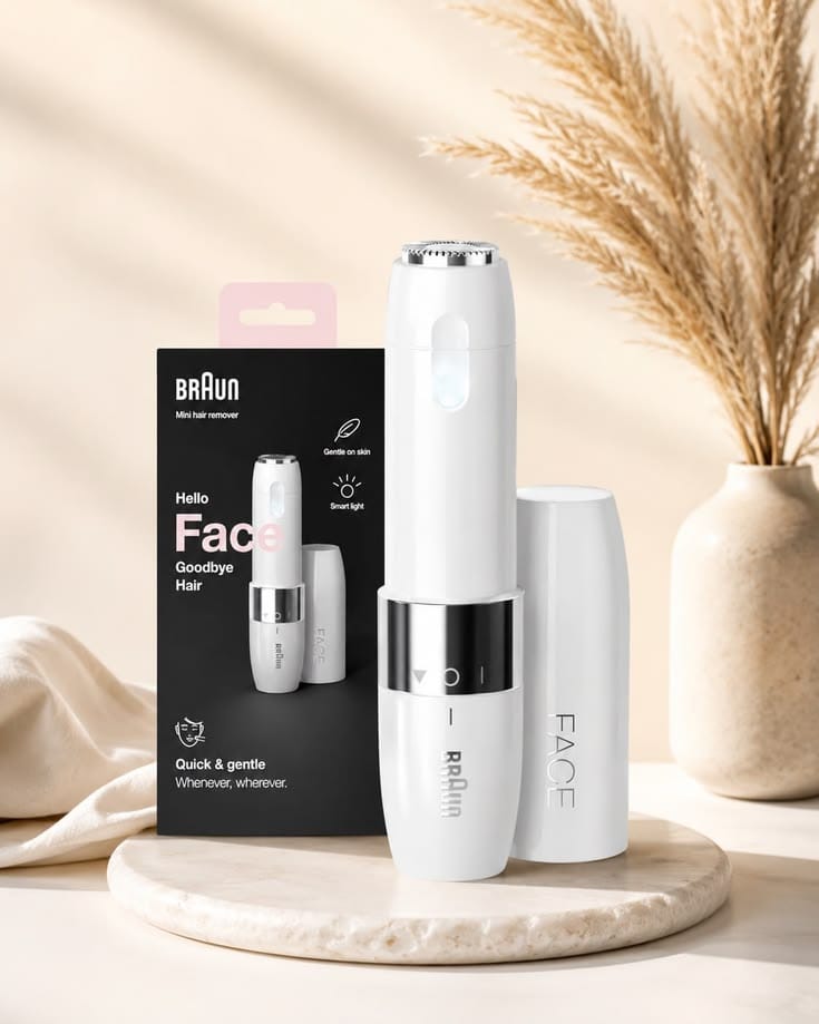 Braun Mini Facial Hair Remover for Women