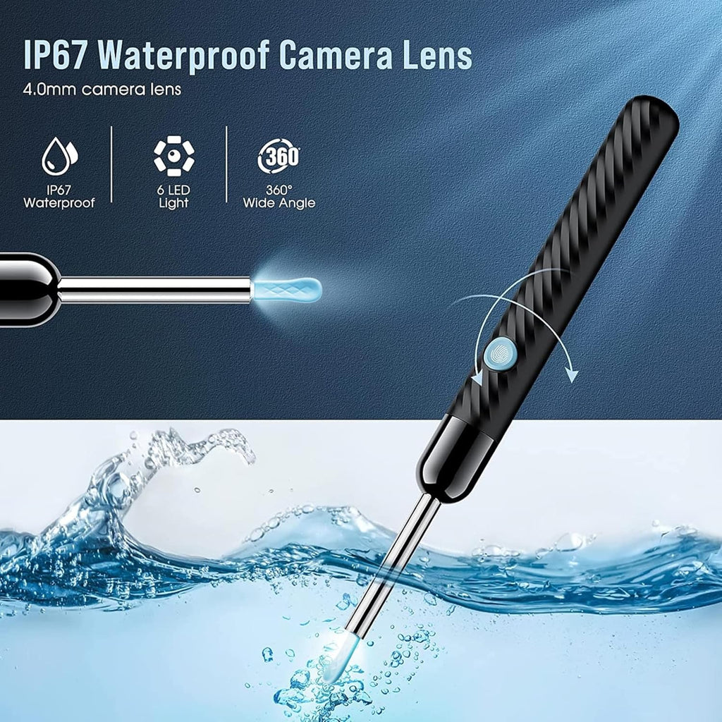 Ear Wax Removal Tool Kit With LED Camera