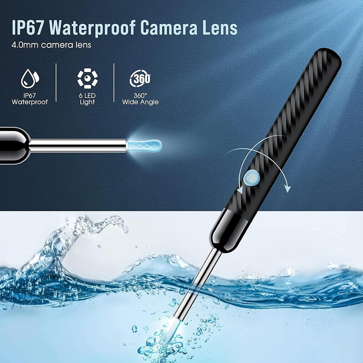 Ear Wax Removal Tool Kit With LED Camera