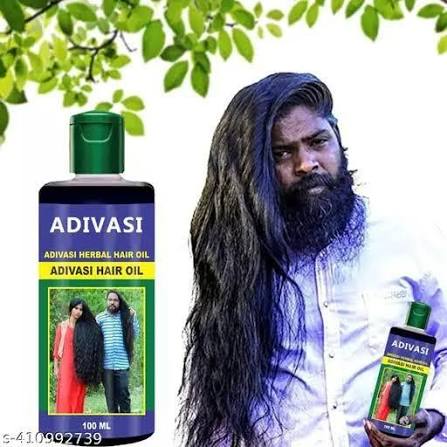 Adivasi Herbal Hair Oil And Shampoo | Deal Pack Of 2
