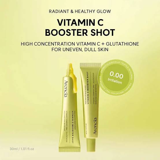 Arencia Vitamin C Booster Shot | Brightening & Skin Radiance Serum (30ml)