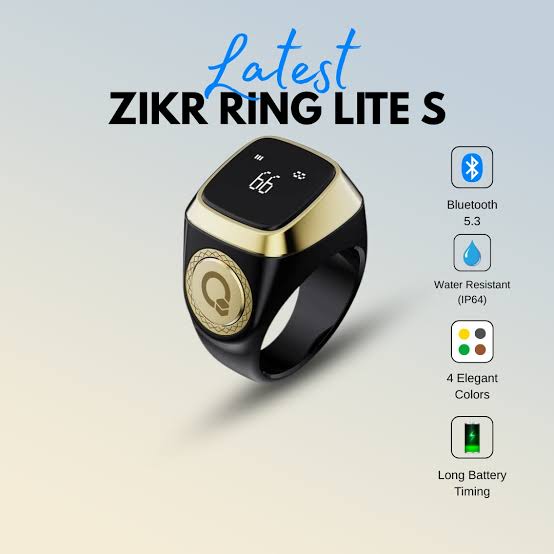 Iqibla Zikr Ring | World First Smart Tasbih Ring