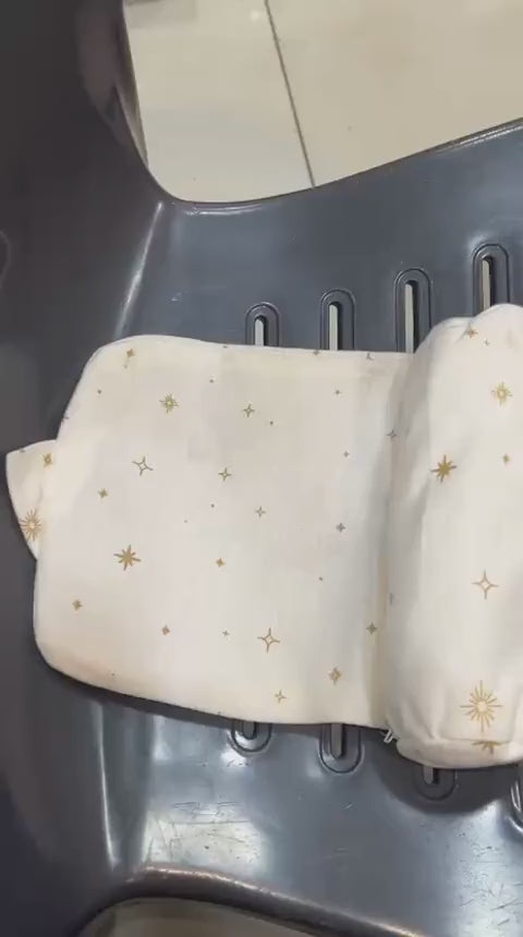 Adjustable Baby Sleeping Support Pillow Anti Roll Cushion And Neck Protection