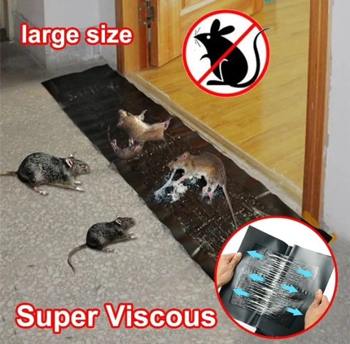 🐀 Powerful Rat Glue Strip Mat – Heavy-Duty Sticky Mouse Trap