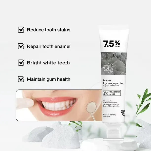Holydeer 7.5% Nano-Hydroxyapatite For Enamel Repair & Whitening