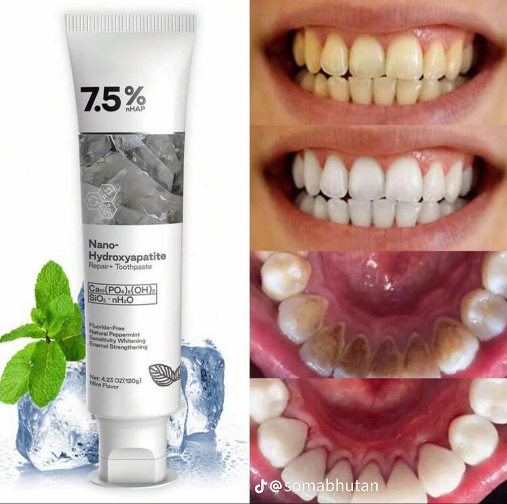 Holydeer 7.5% Nano-Hydroxyapatite For Enamel Repair & Whitening