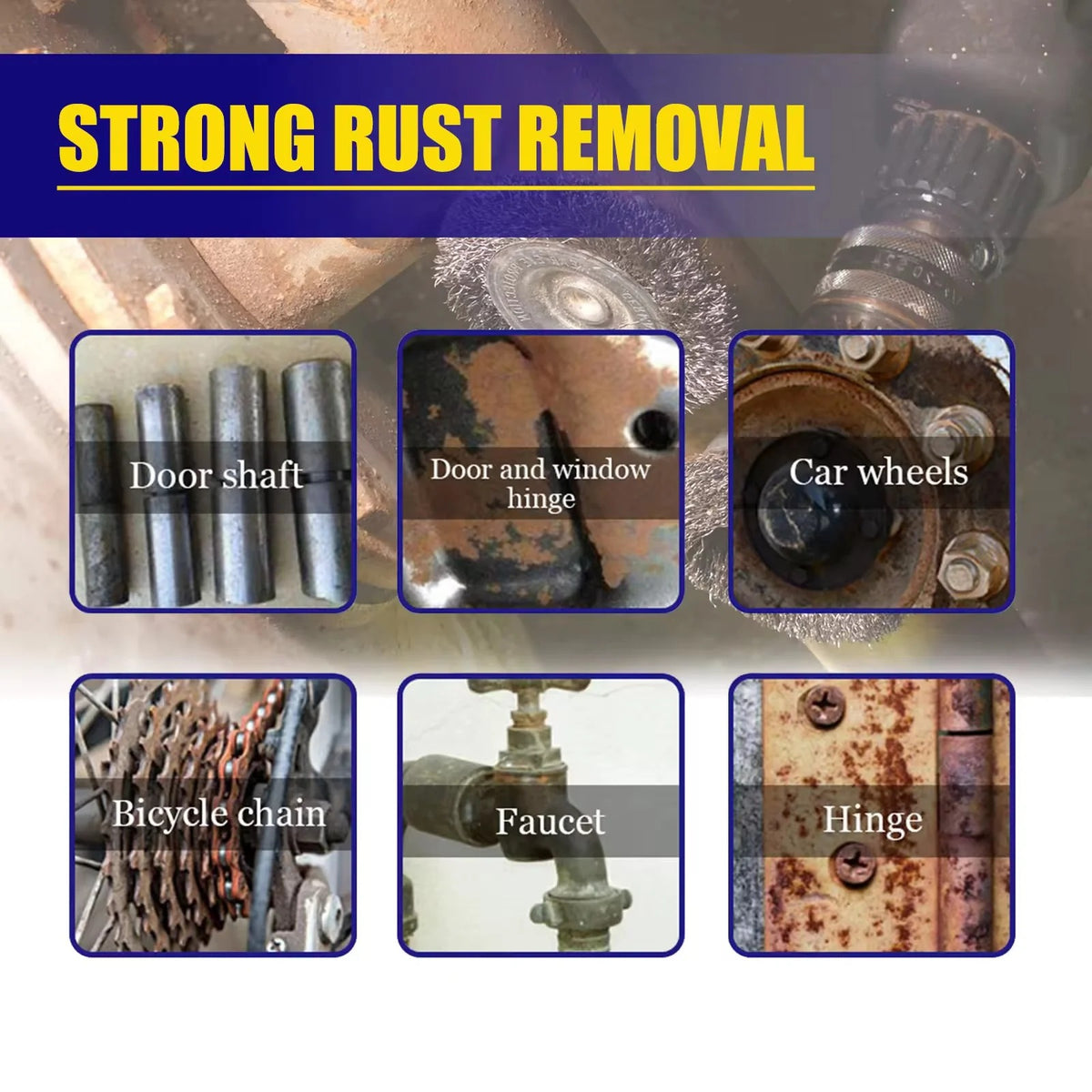 Anti-Rust Spray | Rust Remover & Corrosion Protector (250ml)
