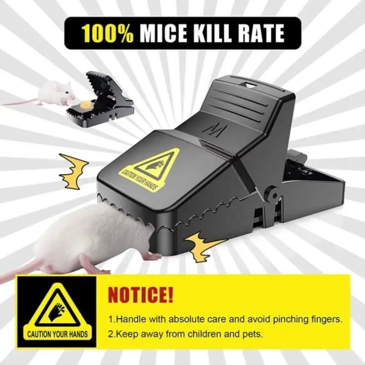 Reusable Heavy-Duty Mouse Trap-Strong and durable