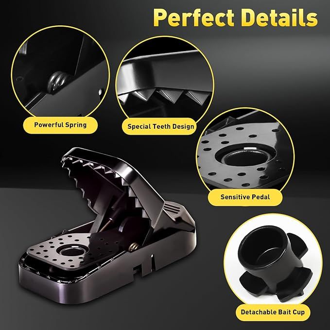 Reusable Heavy-Duty Mouse Trap-Strong and durable