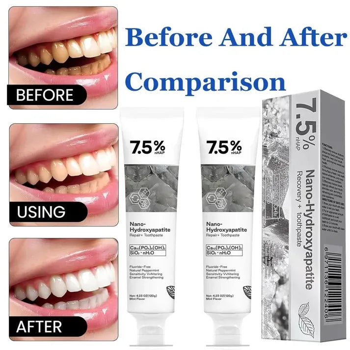 Holydeer 7.5% Nano-Hydroxyapatite For Enamel Repair & Whitening